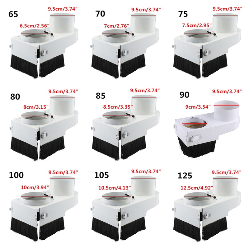 Vỏ Bọc Chống Bụi Cho Động Cơ Máy Phay CNC