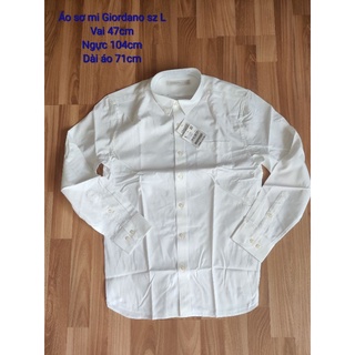 Áo sơ mi Giordano auth sz L