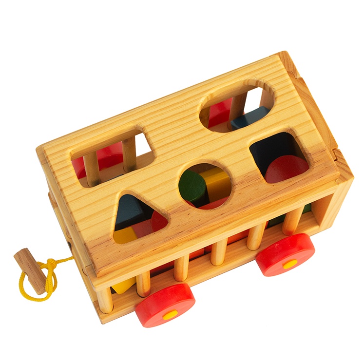 XE CŨI THẢ HÌNH BẰNG GỖ