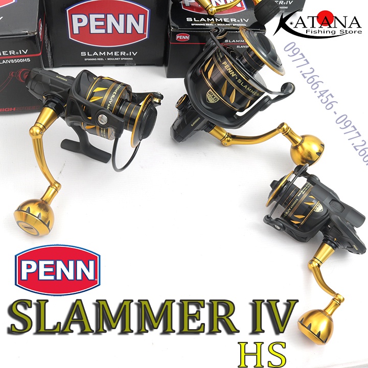 Máy Câu Bạo Lực - PENN SLAMMER IV HS - new 2021