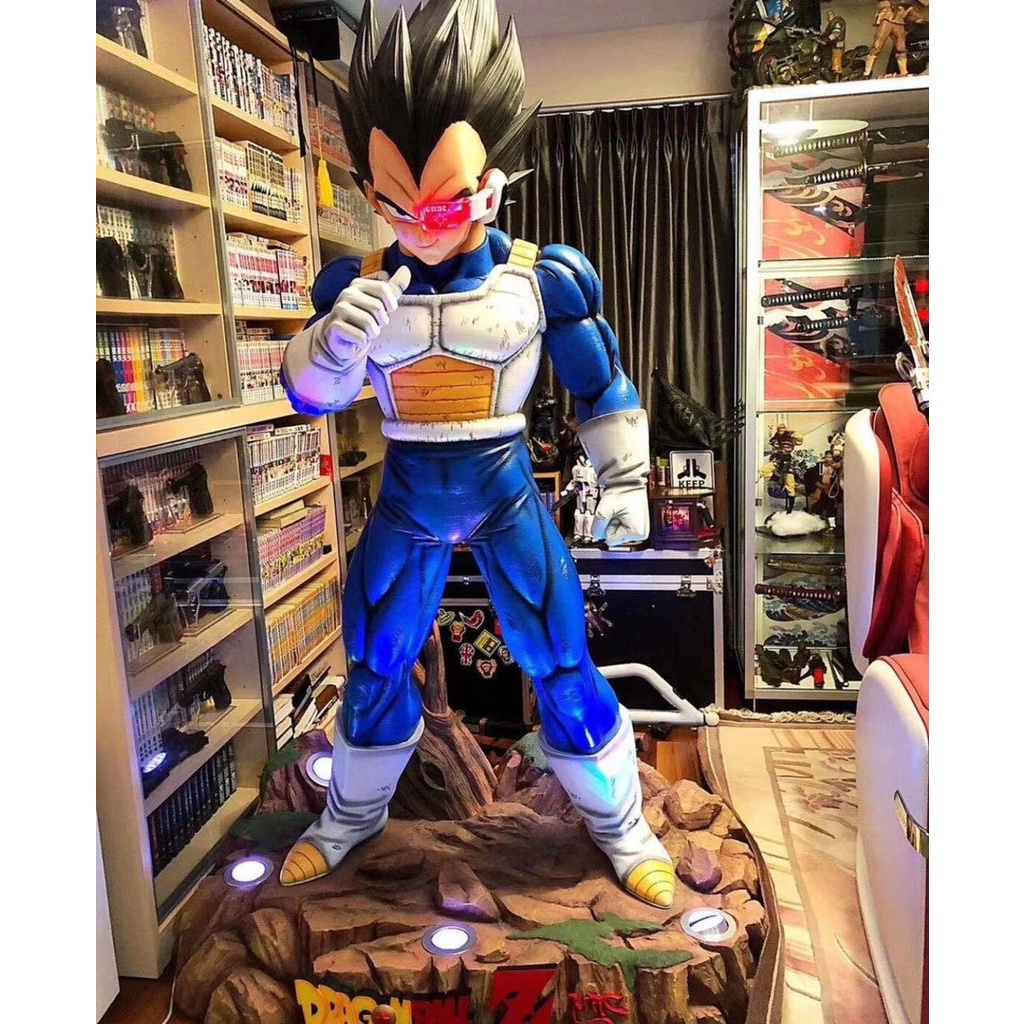 Mô hình cao cấp trưng bày Vegeta tỉ lệ 1:1 cao 210 cm