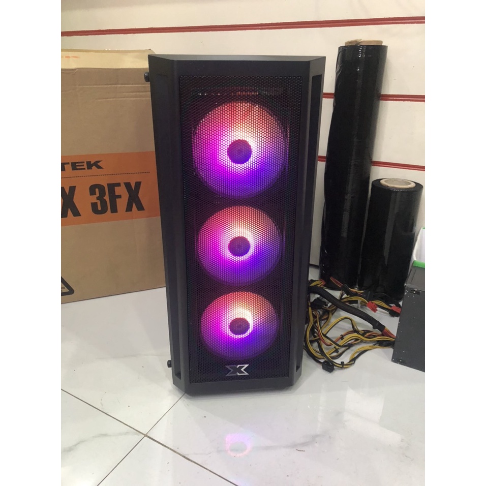 Vỏ Case(vỏ máy tính) Xigmatek Master X 3FX - 3 Fan RGB Lắp Sẵn - Mới Chính Hãng Mai Hoàng