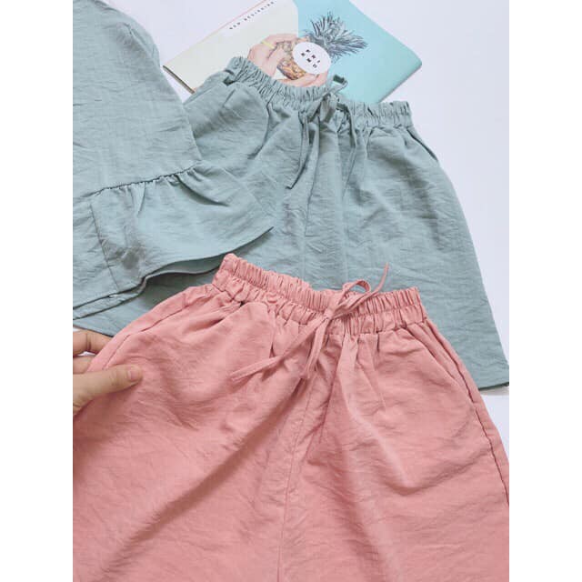 BÁN SỈ bộ đũi 3 lỗ 5 màu.