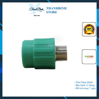 MĂNG SÔNG REN NGOÀI 50 NHIỆT/ NỐI REN NGOÀI PPR 50 MM- EUROPIPE