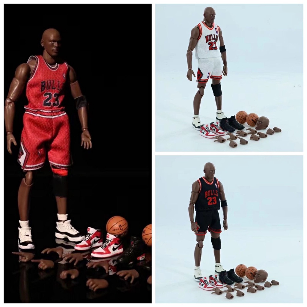 Bộ Quần Áo Bóng Rổ Nba Tỉ Lệ 1/12 Độc Đáo Mô Hình 23 MAF Jordan Đẹp Mắt Cao Cấp