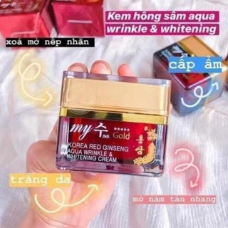 Kem Sâm My Gold Korea Red Ginseng White Cream 50ml