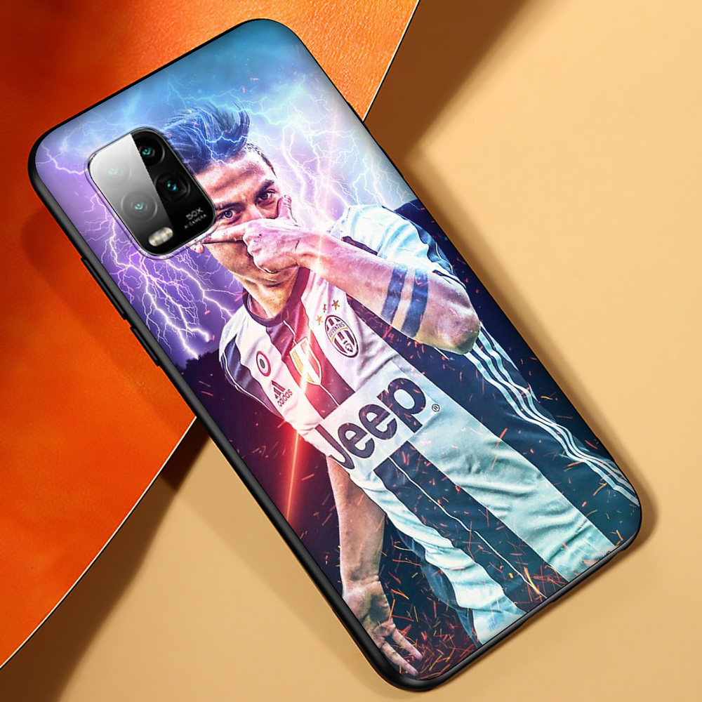 Ốp Lưng Silicone Mềm In Hình Cầu Thủ Cristtiano Ronaldo Cho Redmi Note 5 6 7 8 8t 9 9s Pro Max