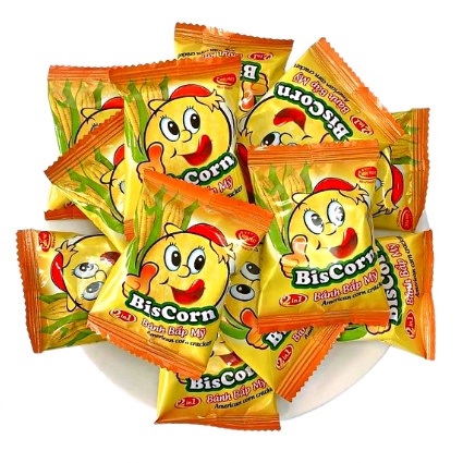 500g bánh quy bắp mỹ minh phát ăn vặt ngọt ngon giòn đồ ăn vặt hấp dẫn giá rẻ