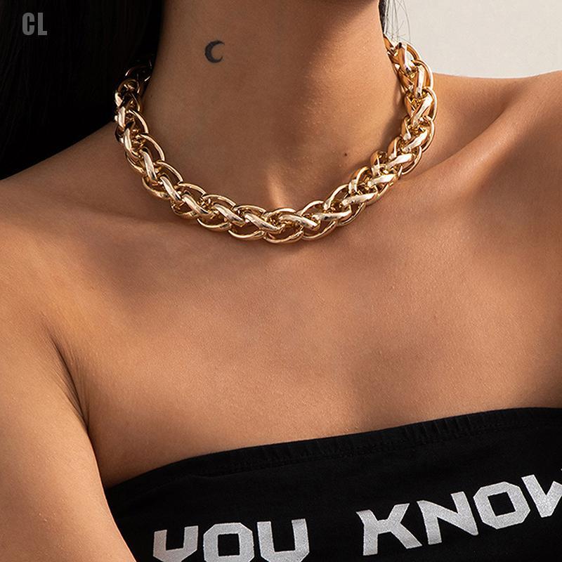 Vòng Cổ Choker Bản To Thời Trang Cá Tính Cho Nữ