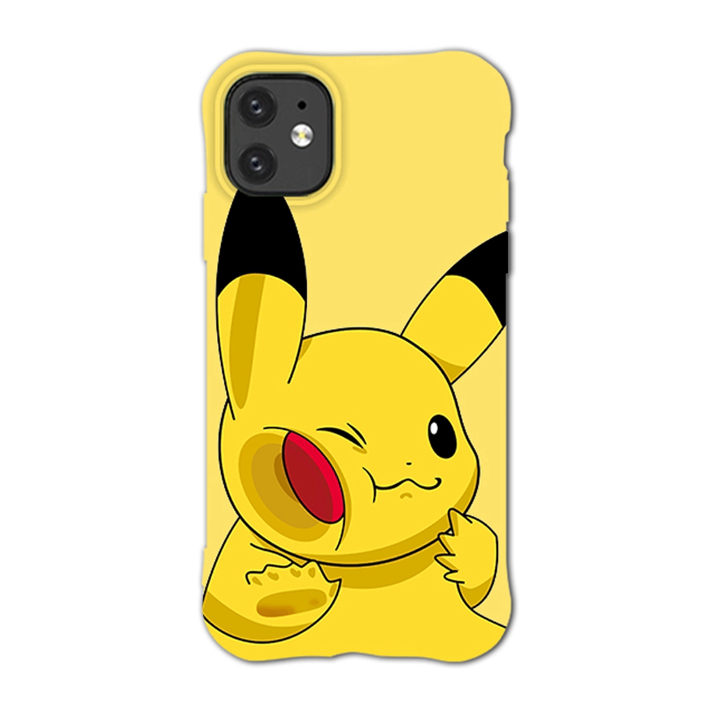 Funny elf iphone cases 6 6s 7 8 SE 2020 Plus 11 x xs pro Max soft Yellow Four corners fashion Silicone phone shell