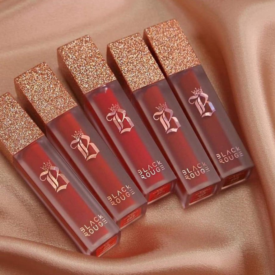 ĐỦ MÀU / VERSION 7 - Son Kem Lì Black Rouge Air Fit Velvet Tint - Son Black Rouge Velvet Crown   - enshopvn.c