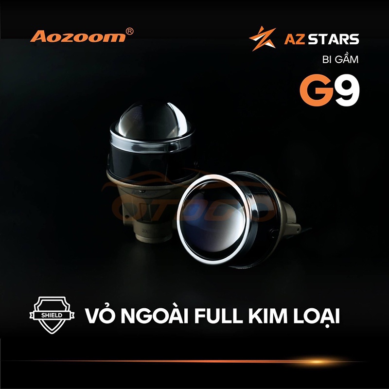 Đèn Bi Gầm Aozoom AZ STARS G9 Cao Cấp - Chuẩn Chính Hãng Aozoom