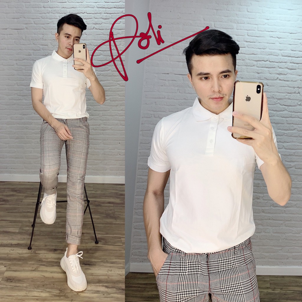 Thun cổ polo trơn | BigBuy360 - bigbuy360.vn