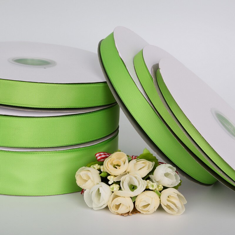 Cuộn dây ruy băng 5 yard kích thước 7mm / 10mm / 15mm / 20mm / 25mm / 38mm tùy chọn