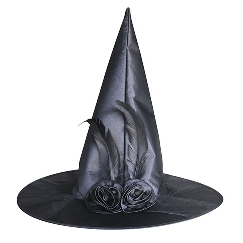 Mũ Phù Thủy Hóa Trang Halloween Cho Nữ