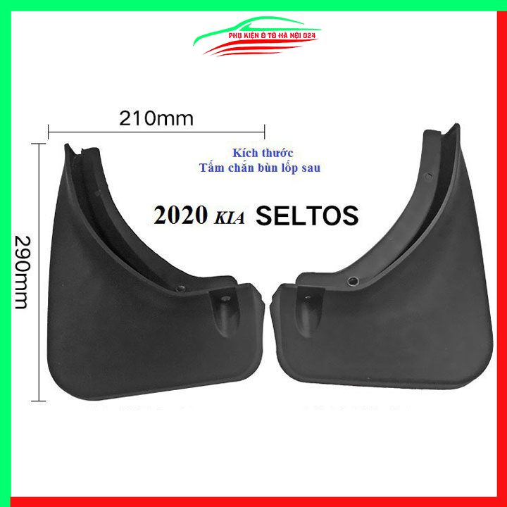 Bộ 4 chắn bùn Seltos 2020-2023 chuẩn theo xe
