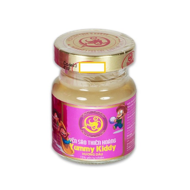 Nước Yến Thiên Hoàng Yummy Kid Hương Dâu 15% (6 lọ/hộp) | BigBuy360 - bigbuy360.vn