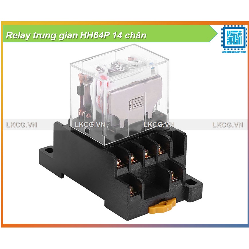 Relay trung gian HH64P 14 chân