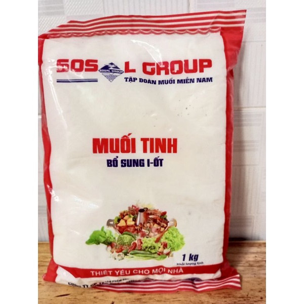 Muối i ốt 1kg ngon