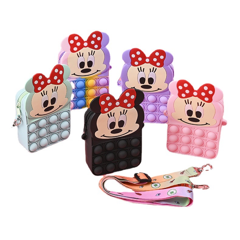 Túi Đựng Tiền Bằng Silicone Thiết Kế Độc Đáo Dành Cho Trẻ Nhỏ