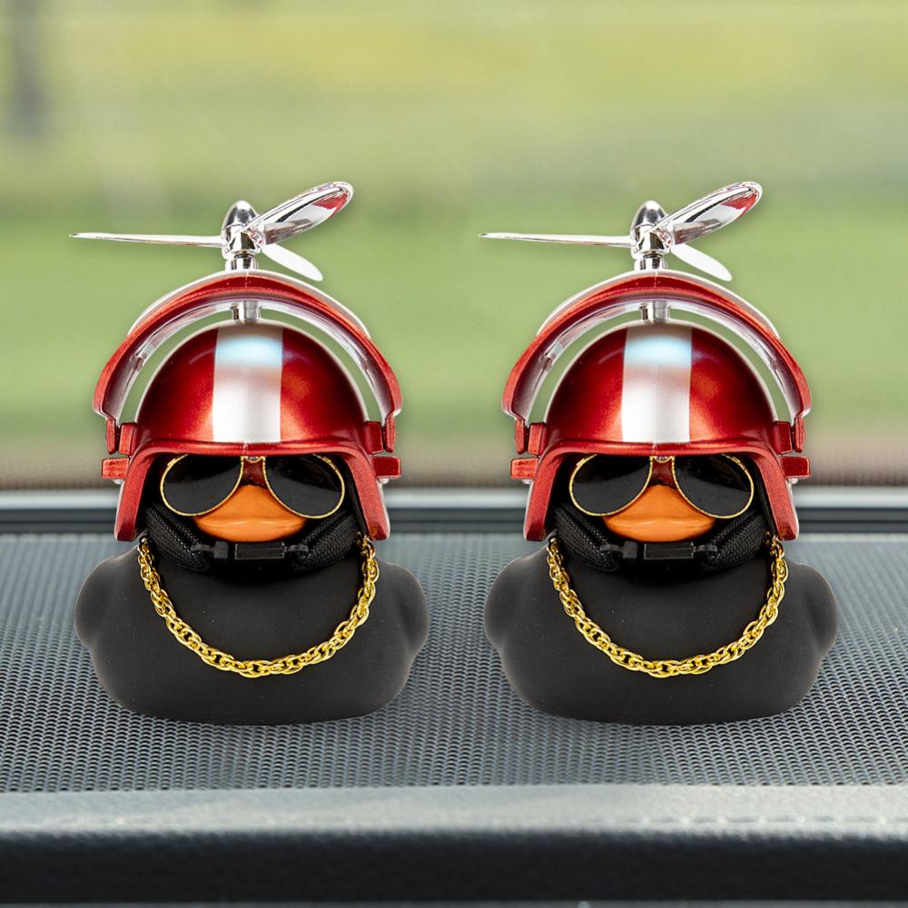 Chú Vịt Đội Nón Bảo Hiểm Trang Trí Xe Hơi M3W3