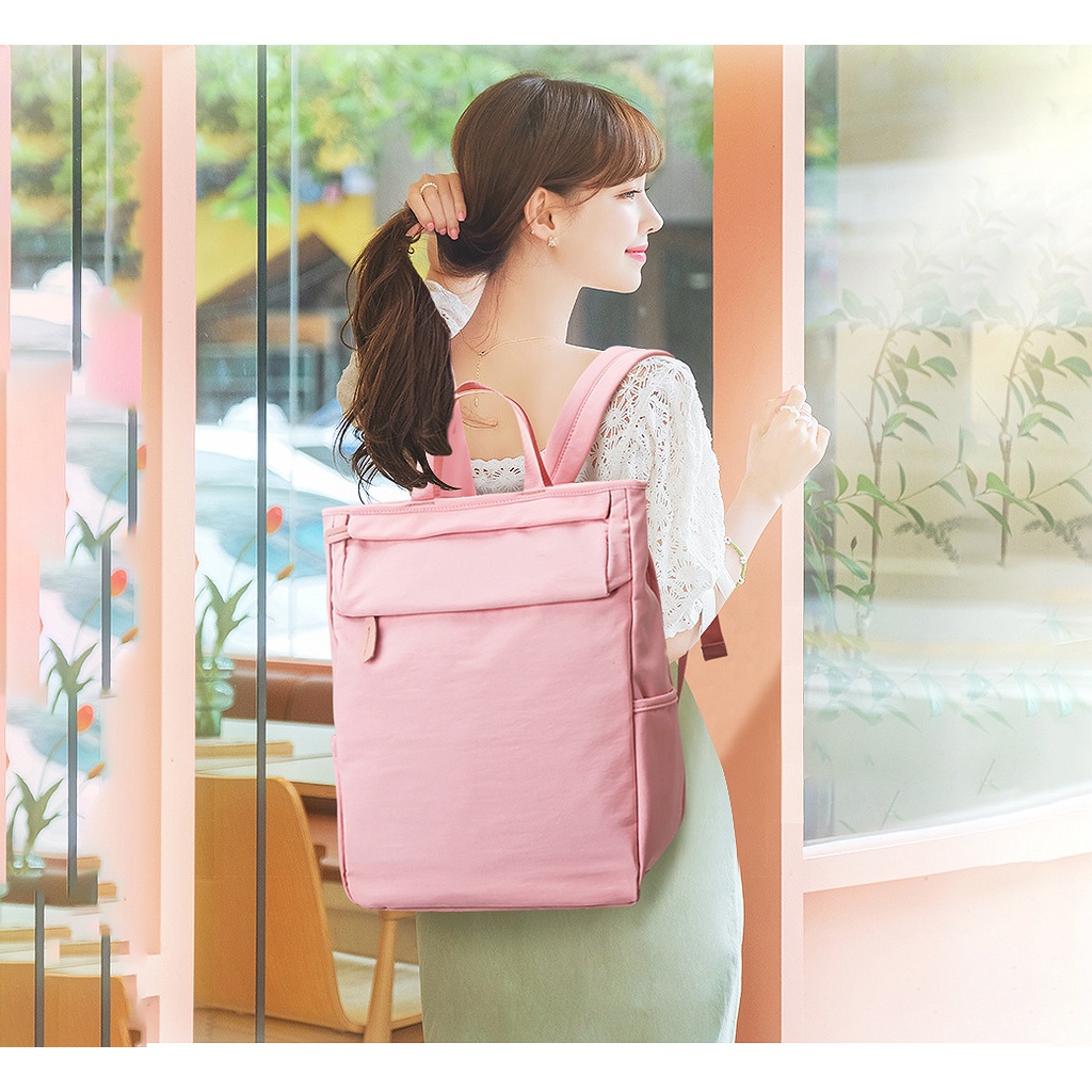 Túi Vải Oxford Khóa Kéo Siêu Nhẹ Chống Thấm Nước Đa Năng Phong Cách Mới Cho Mẹ Bỉm Sữa