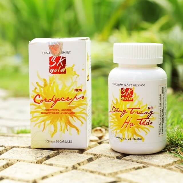 Đông Trùng Hạ Thảo Viên Uống SKGOLD - Sản Phẩm Viện Hàn Lâm KH&CN Việt Nam