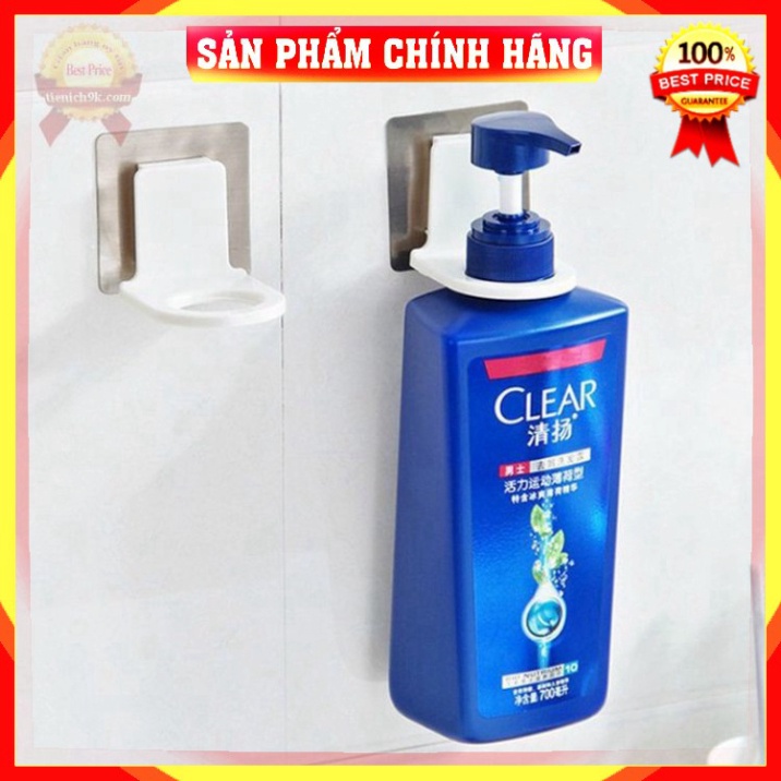 Móc Treo Cổ Chai ( Siêu Chắc ) Giá Treo Lọ Nước Rửa Tay Dầu Gội Đầu Sữa Tắm Xà Phòng Dán Tường Siêu Chắc