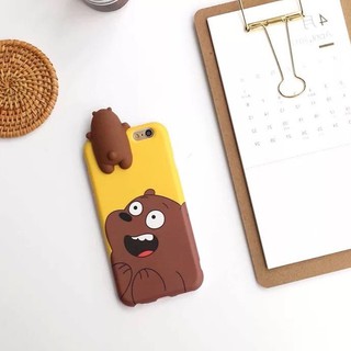[Nhập mã ELMI01 giảm 10%]ốp silicon gấu leo-ODT21