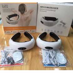 Máy Massage Điện Xung Cổ Vai Gáy 3D Thế Hệ Mới - GIảm Đau Nhức Cổ Vai Gáy