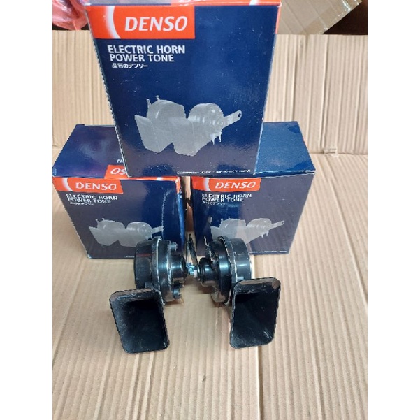Cặp còi sên kèn sên ô tô xe máy Denso chất lượng cao