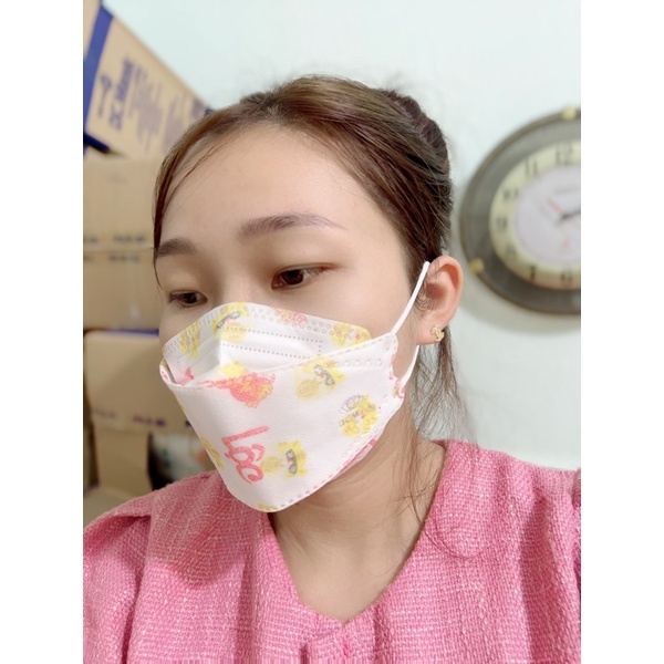 [ĐƯỢC CHỌN Mẫu] Túi 10 Chiếc Khẩu Trang KF94  Hoạ Tết 2022 Người Lớn Hàng Cao Cấp 4 Lớp Kháng Khuẩn Tiêu Chuẩn Xuất Khẩu