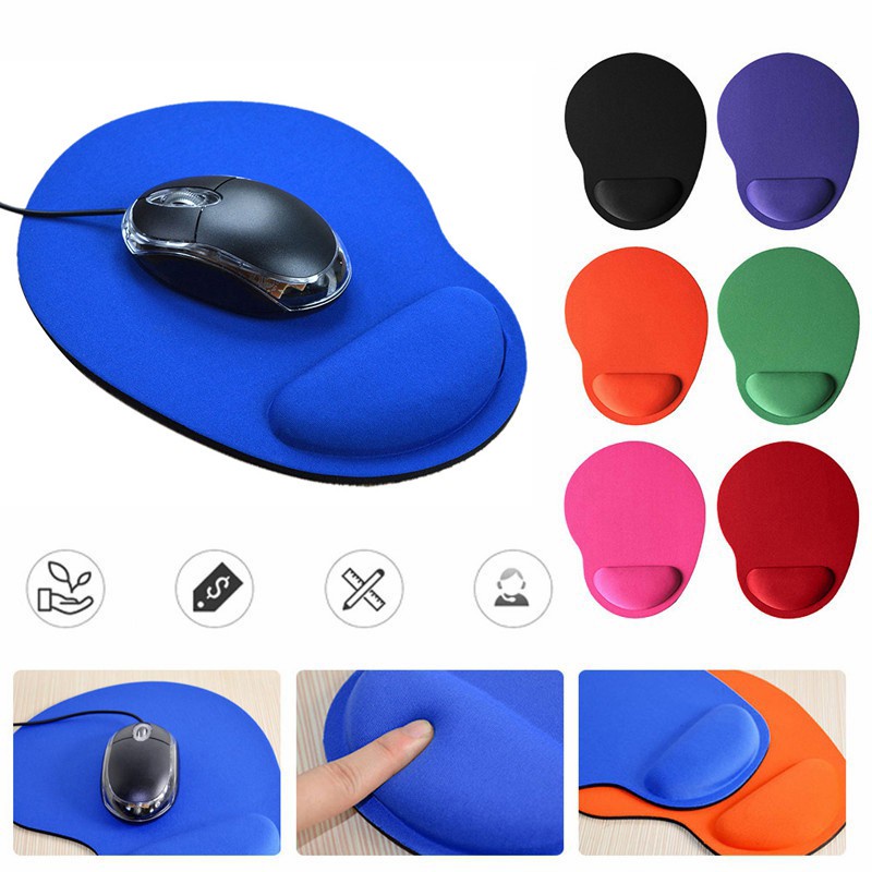 Tấm Lót Chuột Hỗ Trợ Cổ Tay Bằng Memory Foam Tiện Dụng Cho PC / Notebook