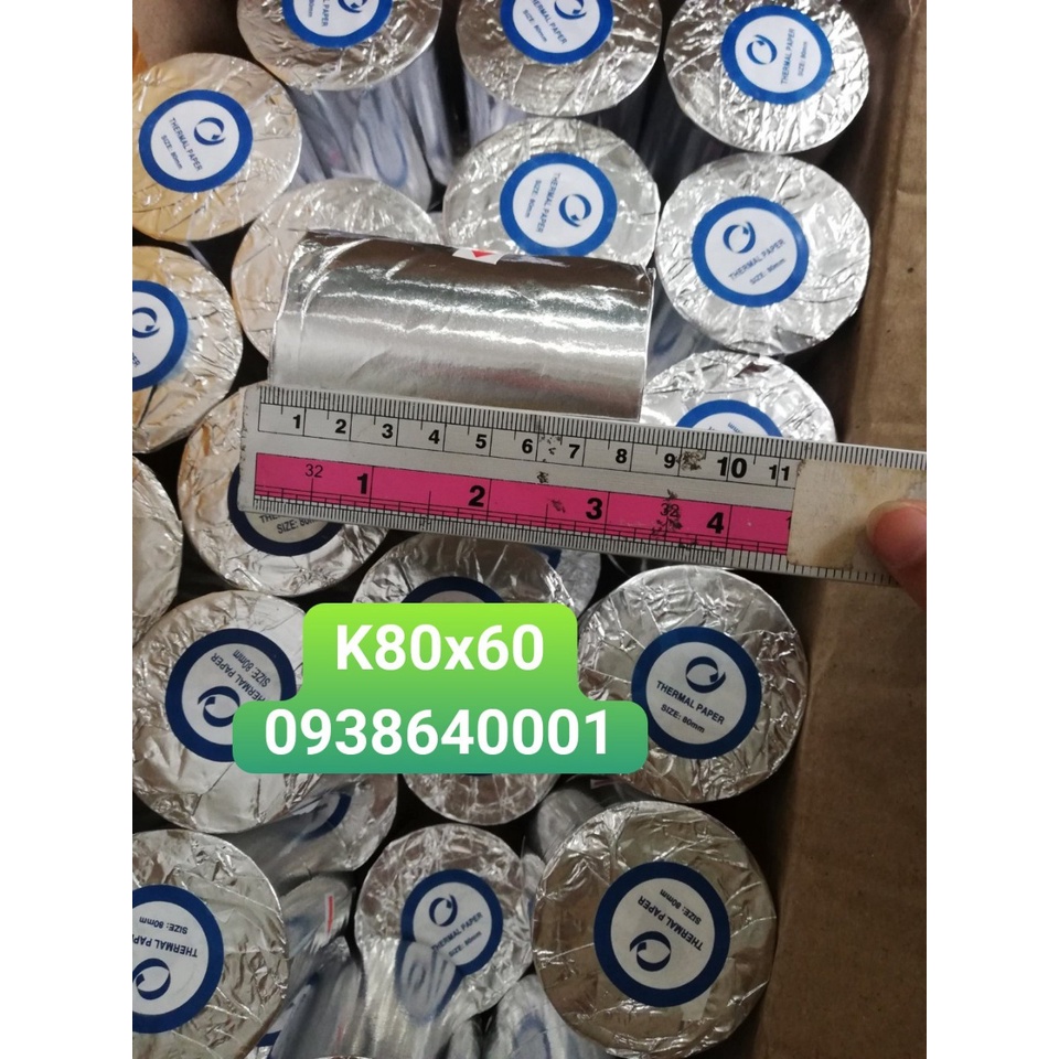 Giấy In Hoá Đơn 80*65, Giấy In Nhiệt 80x65