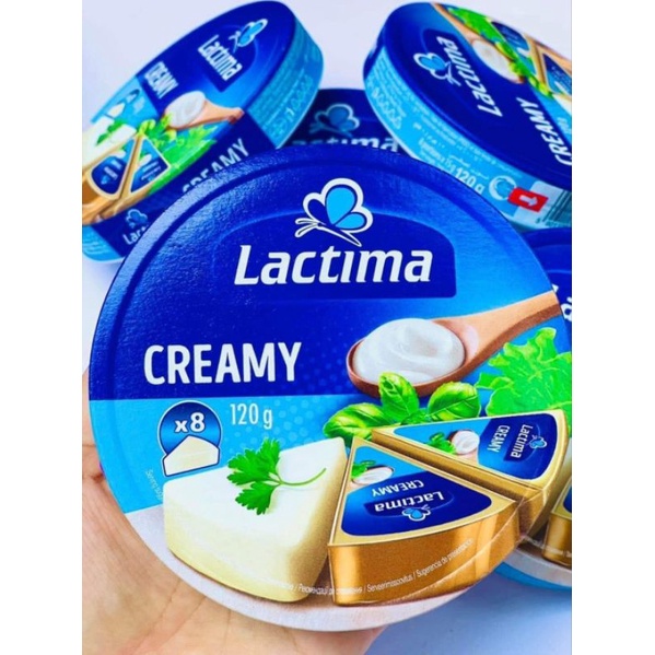 Phô mai miếng Lactima 120gram
