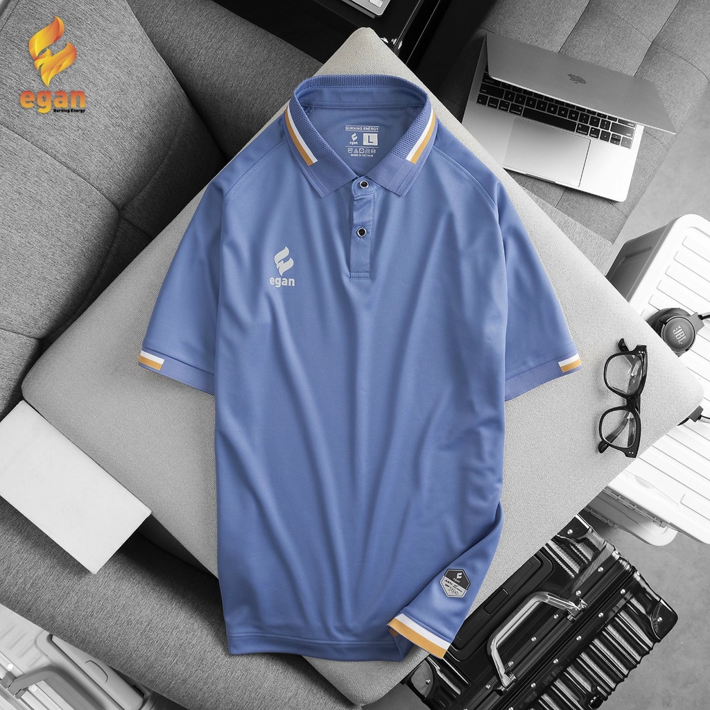 Áo polo Egan 04 mẫu mới 2022 chống tia UV thun cao cấp chính hãng đủ màu sắc phối tính tế