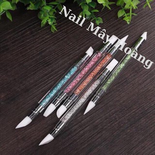 Bút nặn hoa silicon cán đá sét 5 bút