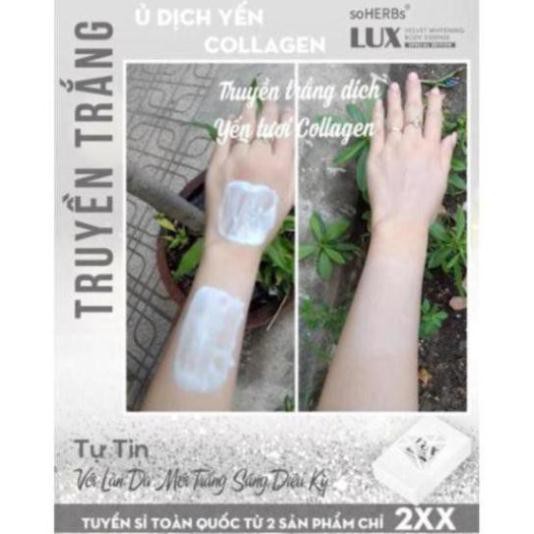 💥Chính Hãng 100%💥 Ủ trắng da lux tinh chất collagen yến tươi hộp 3 gói | BigBuy360 - bigbuy360.vn