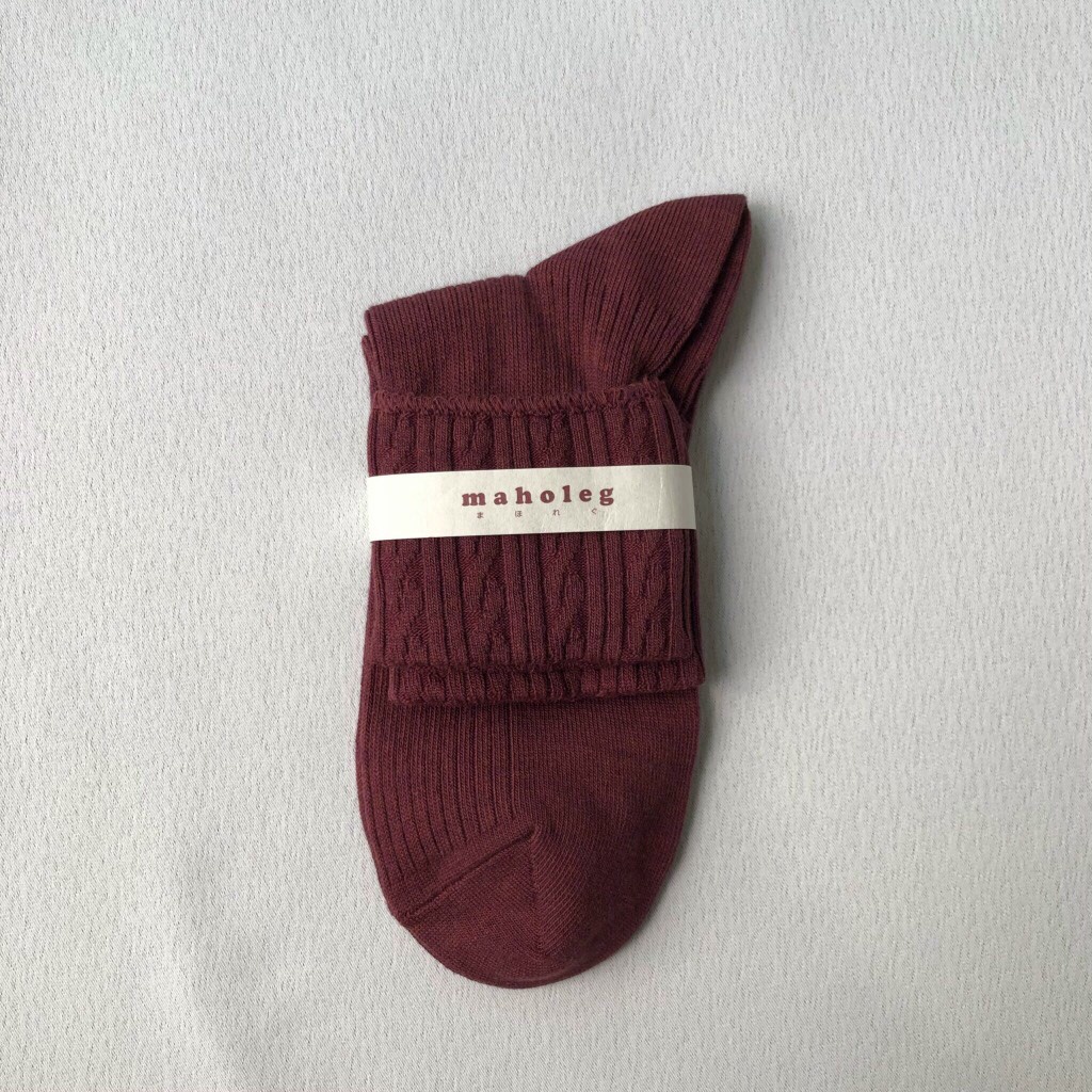 Tất unisex Maholeg cổ vặn thừng