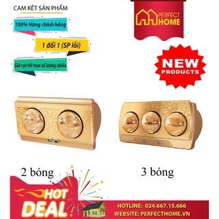 ⚡️FLASH SALE 50%⚡️{ Hàng chính_hãng}ĐÈN SƯỞI NHÀ TẮM TREO TƯỜNG HEIZEN MÃ HE-2B & HE-3B