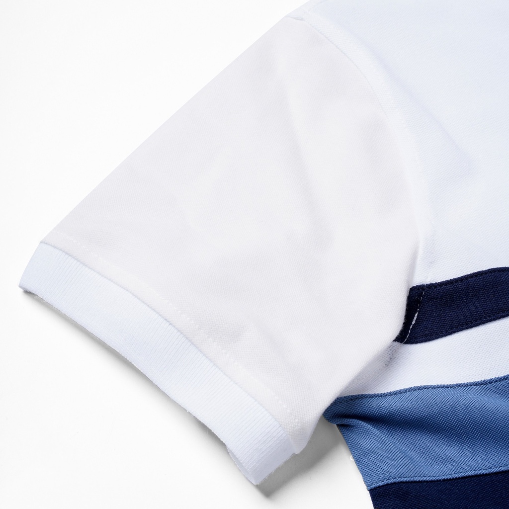 Áo polo nam Galvin Cotton CVC cá sấu phối cổ dệt phối cổ co giãn chuẩn form tay ngắn PLGV58 - LEOVATINO