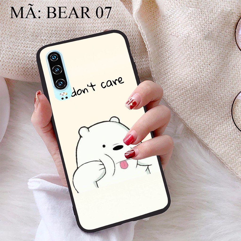 Ốp lưng Huawei P30 viền dẻo TPU BST Gia Đình Nhà Gấu