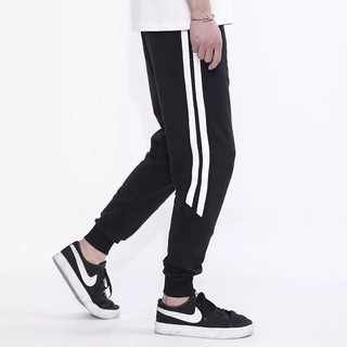 Quần Jogger Nỉ 2 Sọc Kiểu