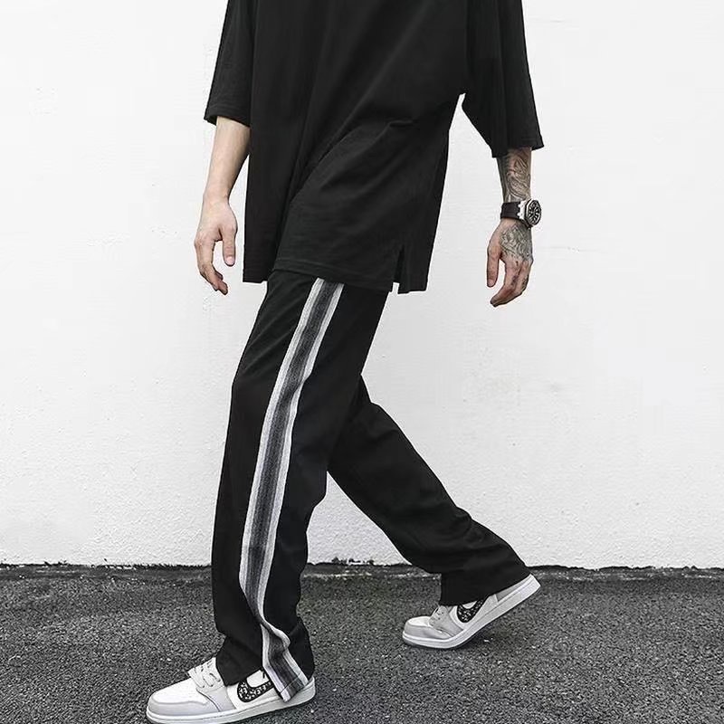 Quần Short Nam Lưng Thun Sọc Viền Phong Cách Thể Thao