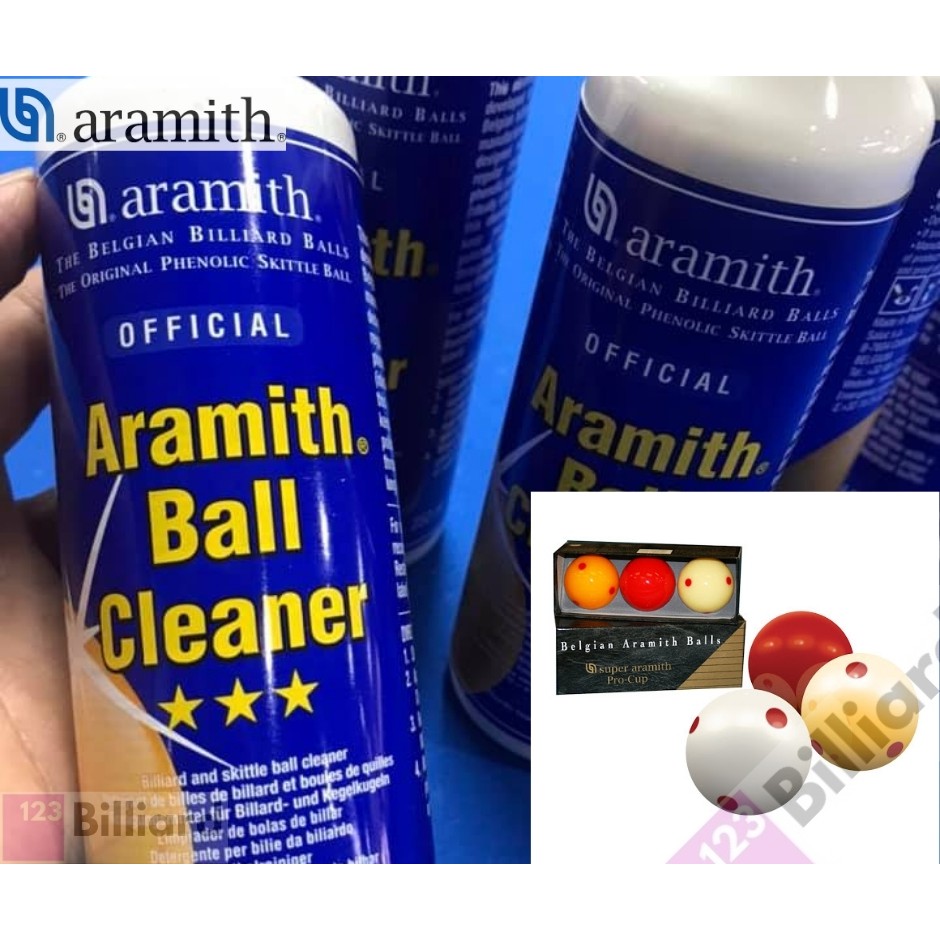 Sữa lau bi Aramith Ball Cleaner chai 250ml [VỆ SINH BI]