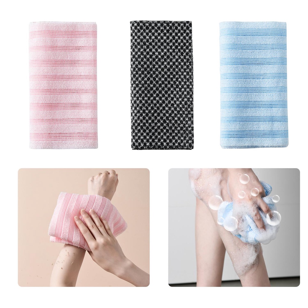 BORAG Bông Tắm Chà Lưng Tẩy Tế Bào Chết Siêu Bền Tiện Dụng
