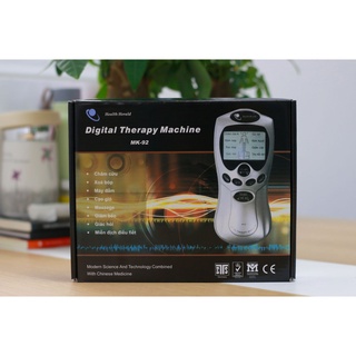 Máy Massage Xung Điện 4 miếng dán Health Herald tặng kèm adapter mã MK92