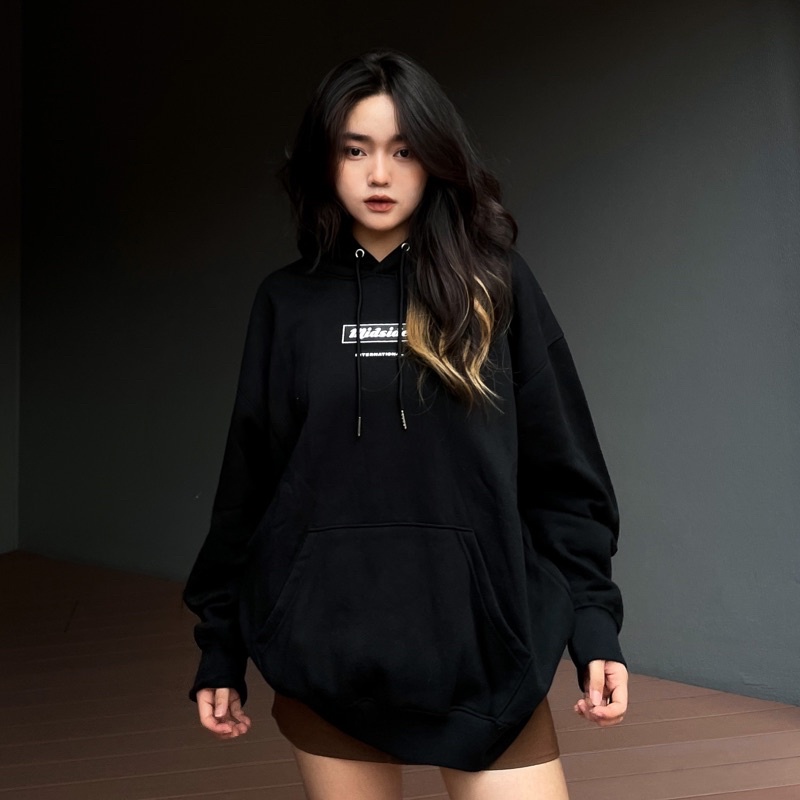 ÁO BASIC HOODIE ( ĐEN &amp; XÁM )