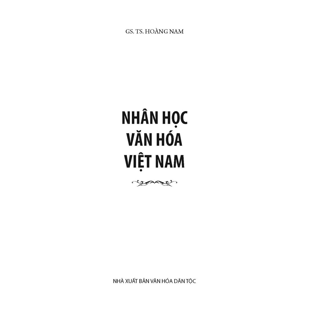 Sách - Nhân Học Văn Hóa Việt Nam