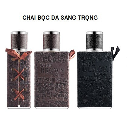 Nước hoa nam Jean Miss/Dark Brown Orchid/Dark Black Homme 80ml hàng nội địa Trung